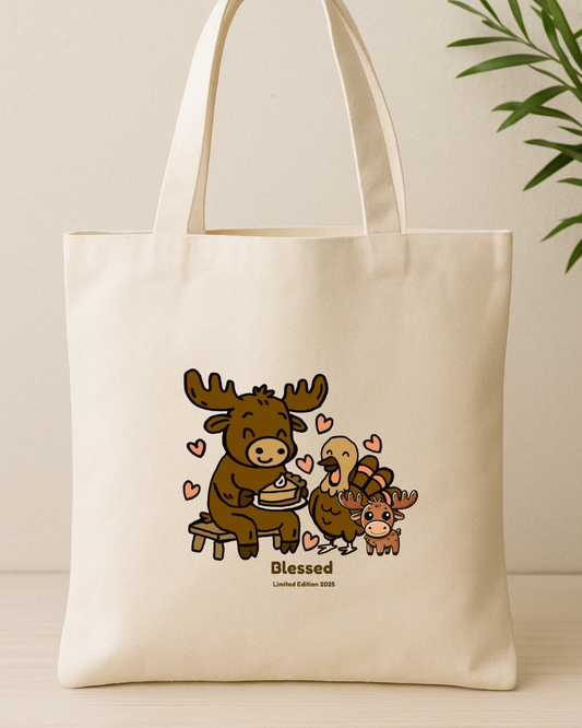 Moosi in the Park Canvas Tote | Moosi&Doodles