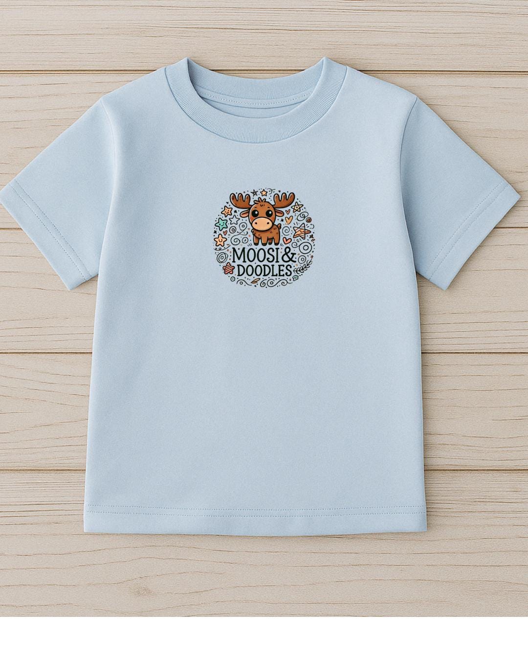 Moosi Logo Tee | Minimal & Comfy Everyday Shirt