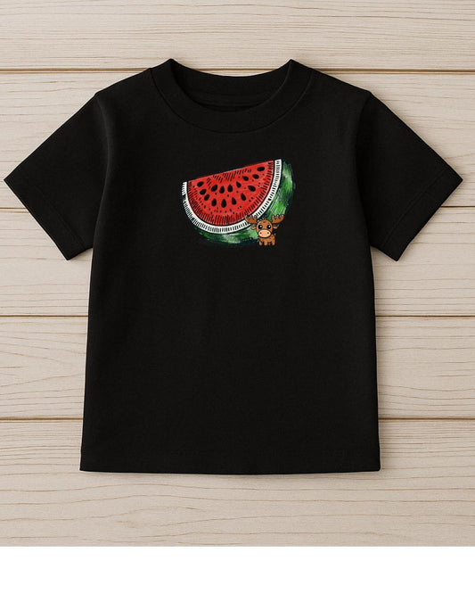 Moosi’s Melon Mood | Whimsical Shirt for Adults